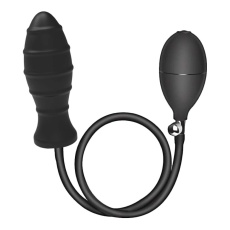 Nasstoys - Ribbed Inflantable Plug - Black 照片