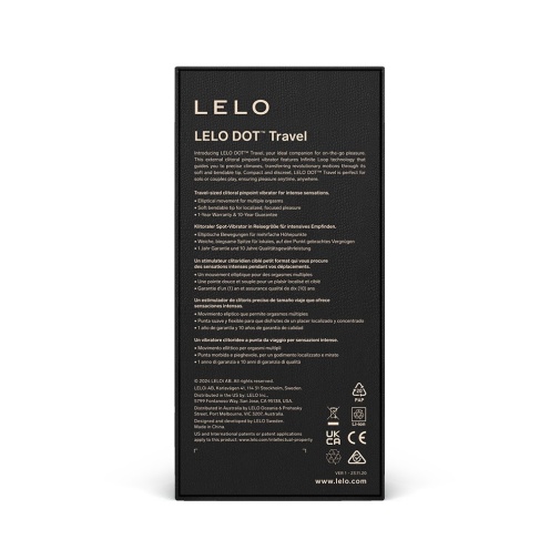 Lelo - DOT Travel 小巧陰蒂點潮筆震動器 - 粉紅色 照片