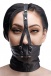 Master Series - Leather Neck Corset Harness w Stuffer Gag photo