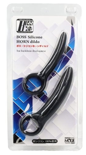 Boss - Horn Dildo S - Black photo