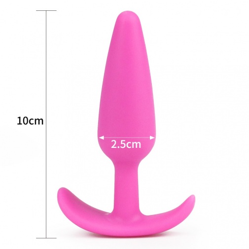Lovetoy - Lure Me Classic Anal Plug S - Pink photo
