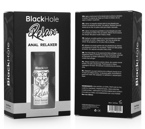 Black Hole - Anal Relaxer Spray - 30ml photo