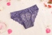 SB - Floral Panties w Open Back - Light Purple photo-9