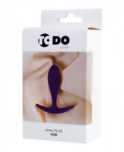 ToDo - Hub Anal Plug - Purple photo