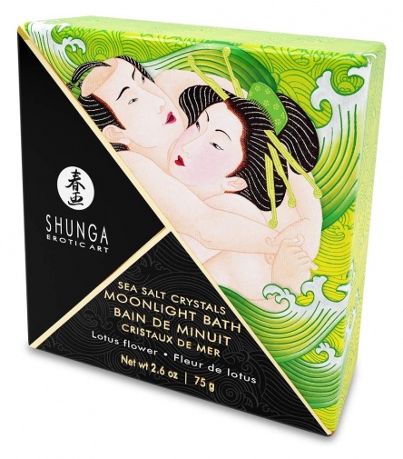 Shunga - 水晶沐浴鹽蓮花 - 75g 照片