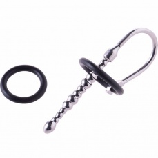 MT - Urethral Sound with Penis Ring 110mm photo