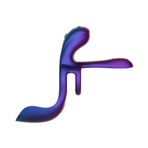 Hueman - Zenith 3-in-1 Vibro Ring - Blue photo