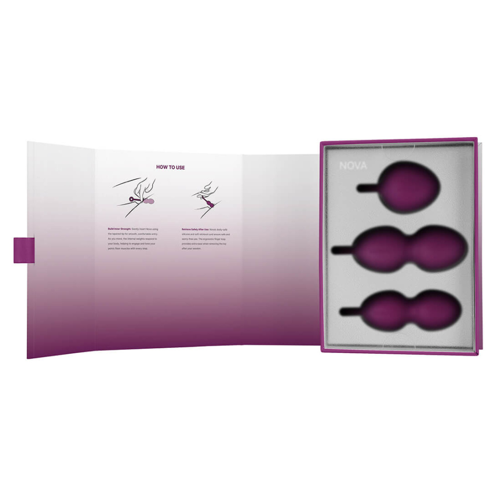 SVAKOM - Nova Kegel Balls - Violet photo-15