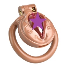 FAAK - Pussy Resin Chastity Cage 45mm - Flesh 照片