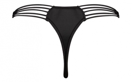 Underneath - Coco Thong Set 3 pcs - Black - L/XL photo