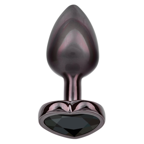 CEN - Jewel Heart Plug S - Black photo