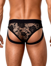 Ohyeah - Lace Jockstrap - Black - L photo