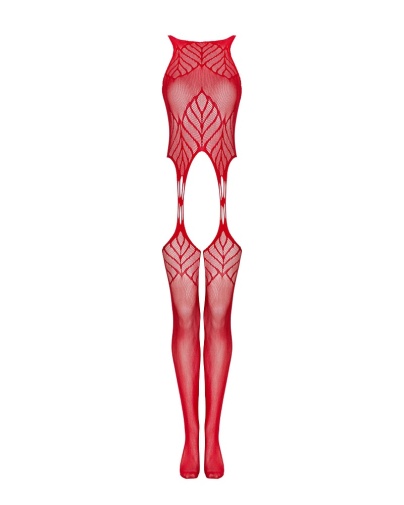 Obsessive - Bodystocking N122 - Red - S/M/L photo