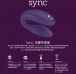 We-Vibe - Sync双爵情侣同步震动器 - 紫色  照片-11