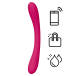 Lelo - Boomerang App Dual-Ended Vibrator - Cerise photo