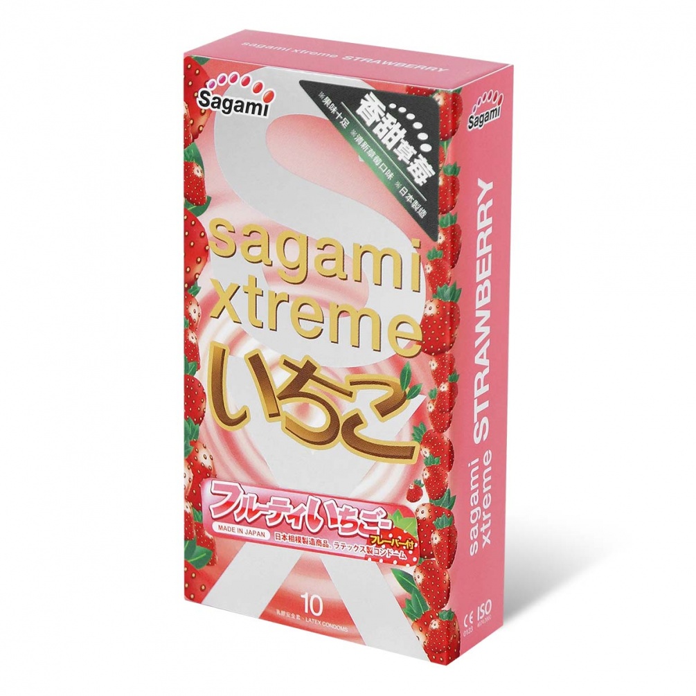 Deliciousness and refreshing strawberry fragrance, it brings... Sagami - Xtreme Strawberry 10's Pack photo-4