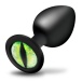 Creature Cocks - Green Eye Plug M - Black 照片