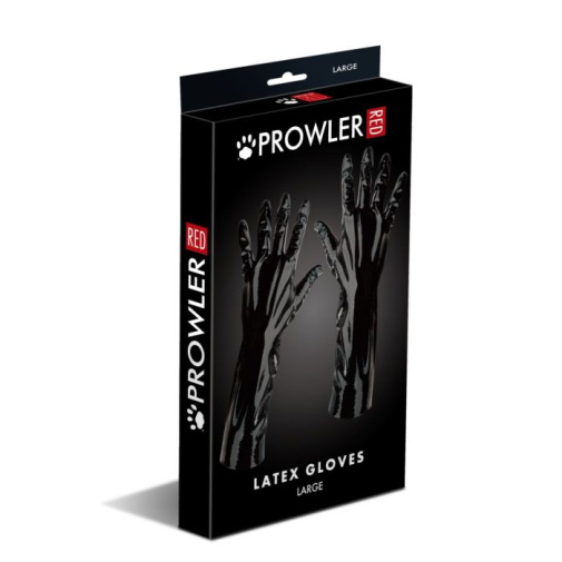 Prowler - Latex Gloves - Black - L 照片
