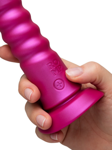 Romp - Jiggle Vibro Thrusting Dildo - Pink photo