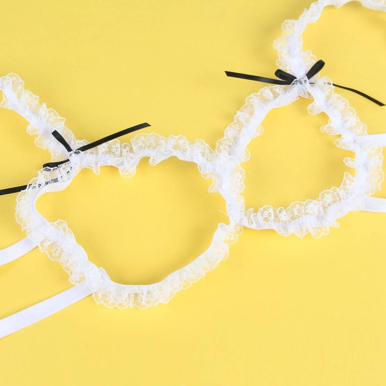 Ohyeah - 学生开胸胸罩套装 - 3XL 照片