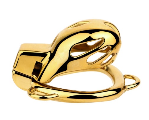 FAAK - Chastity Cage 184 - Gold 照片