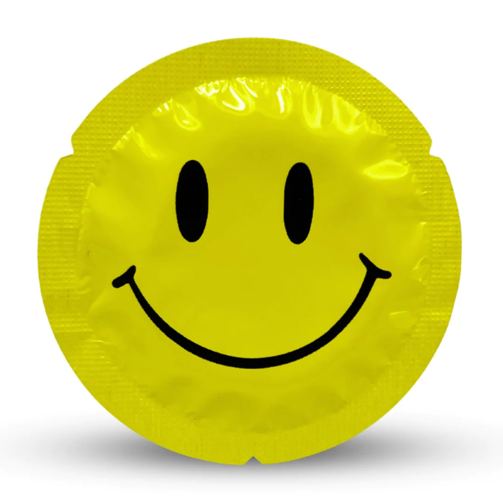 EXS - Vegan Smiley Face Regular Condoms 12's Pack 照片-2