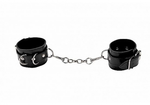 Shots - Leather Cuffs - Black photo