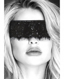 Ouch - Lace Mask - Black photo