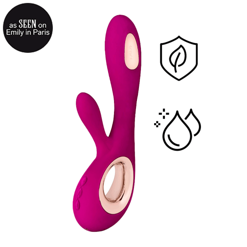 Lelo - Soraya Wave G點&陰蒂兔仔按摩棒 - 深玫瑰色 照片