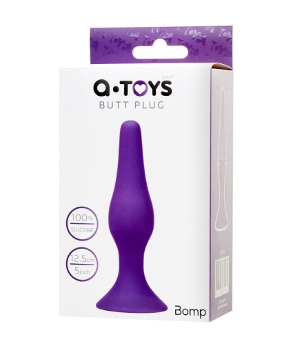 A-Toys - Butt Plug L - Purple photo