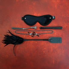 Sei Mio - Fetish Feels 5 pcs SM Set - Black 照片
