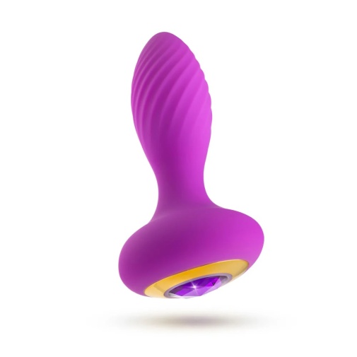 Oh My Gem - Charm Vibro Plug - Amethyst photo