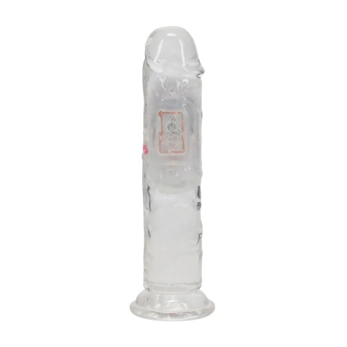 RealRock - 6" LED Vibro Dildo - Clear 照片