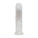 RealRock - 6" LED Vibro Dildo - Clear 照片-5