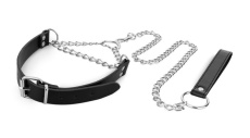 Bedroom Fantasies - Heart Collar w Leash - Black 照片
