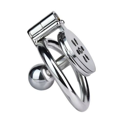 FAAK - Chastity Cage 191 45mm w Belt - Silver 照片