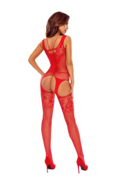 Passion - Bodystocking BS121 - Red photo
