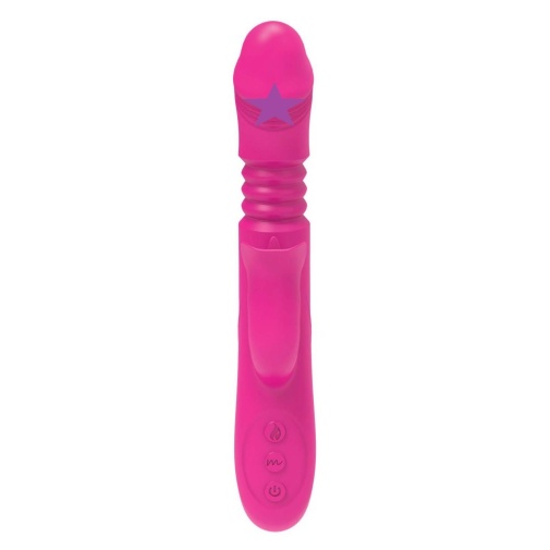 Nasstoys - Passion Heat Thrusting Rabbit Vibrator - Pink 照片