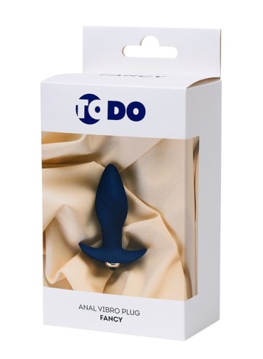 ToDo - Fancy Vibro Plug - Blue photo