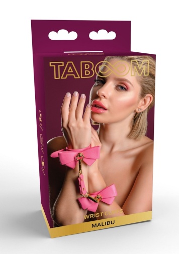 Taboom - Malibu Wrist Cuffs - Pink  照片