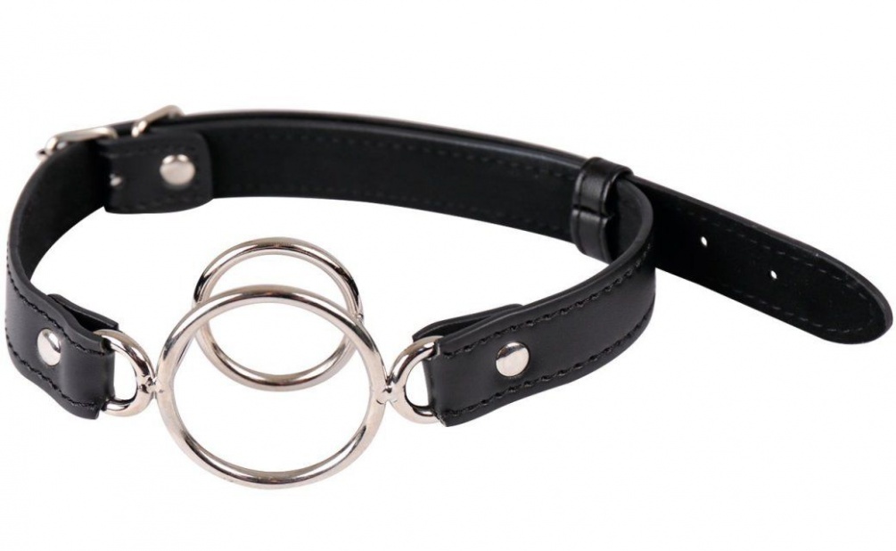 Oral mucosa with embarrassment that seems to be able to see ... A-One - Training Outskirt Opening Ring - Black photo-2