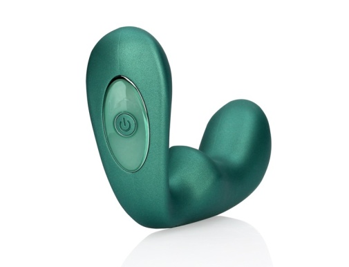 Ouch - Pointed Prostate Massager - Metallic Green photo