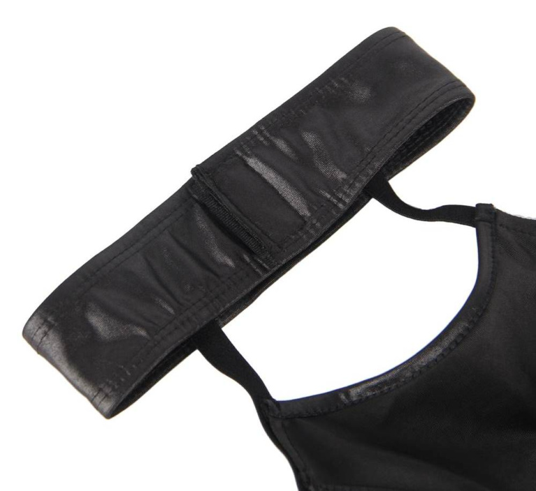 Ohyeah - Exquisite 帶頸圈內衣套裝 - 黑色 - 加大碼 照片