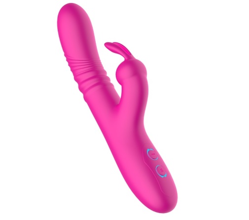 Secwell - Bunny Thrusting Rabbit Vibrator - Pink 照片