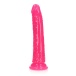 RealRock - 7" Glow Slim Realistic Dildo - Pink photo