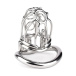 FAAK - Metal Chastity Cage w Urethral Sound  照片