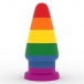 Lovetoy - 6" Prider Anal Plug - Rainbow photo