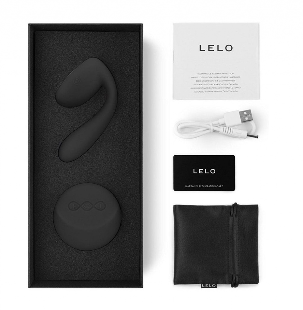 For adventurous couples seeking even greater levels of excit... Lelo - Ida Massager - Black photo-11