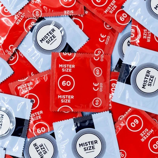 Mister Size - Condoms 60mm 3's Pack photo