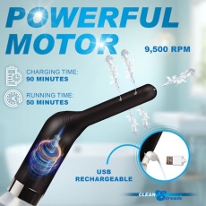 CleanStream - Automatic Enema Set - Black 照片